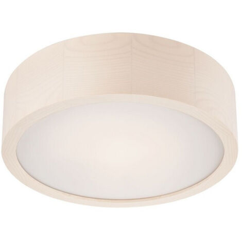Deckenleuchte In Weiß Aus Acryl - Ø44 Cm, Für 1x E27 Bis 60W, Moderne Designleuchte Für Wohnzimmer & Schlafzimmer