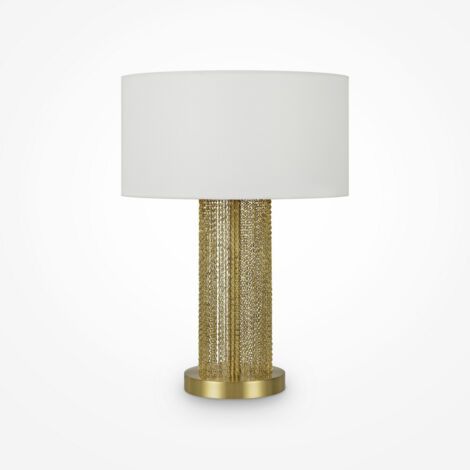 MAYTONI Tischlampe Erich – Höhenverstellbar, Mattweiße Glaskugel, Bronze, Für E14 Birnen, 65 Cm Max.