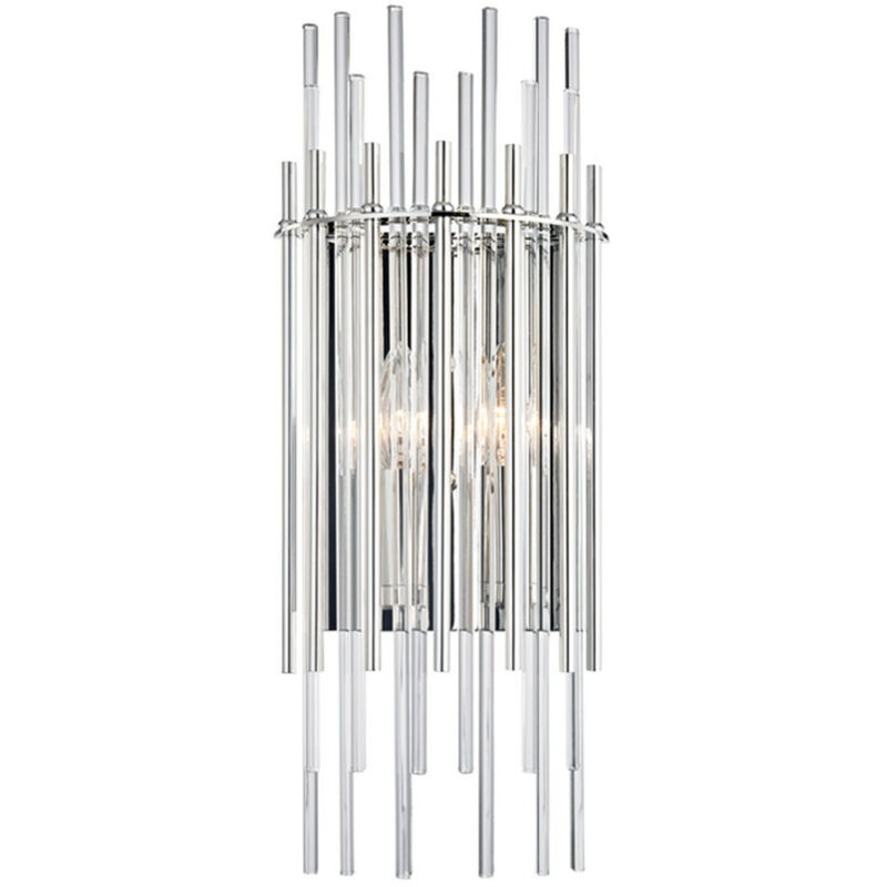 Plafoniera Da Parete A 3 Luci Westinghouse Morrison - Finitura Nichel Spazzolato Con Paralumi In Maglia - Ideale Per Bagno E Toeletta - 2