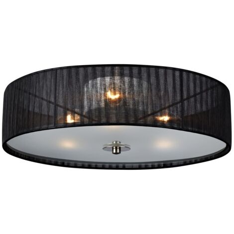 SLV Plafoniera LED Decona, 42 Cm, Nero/dorato