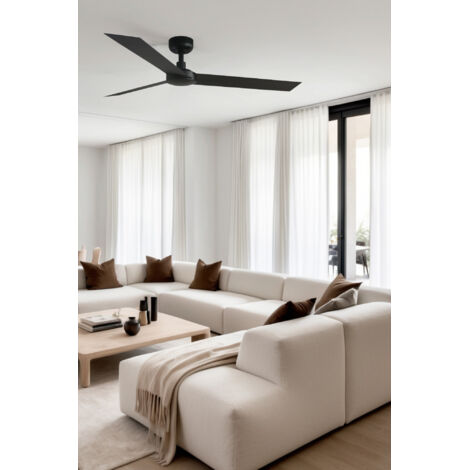 Ventilatore Da Soffitto Con Luci LED 42" | Finto Legno, Telecomando, Dimmerabile 3000K-6500K | Per Soggiorno E Camera - 2
