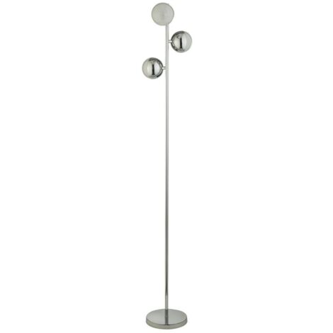 Lampada Da Terra Da Collezione Con Treppiede In Legno - Stile Studio - Marrone E Ottone Antico - Altezza 152 Cm - 3