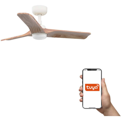 Wonderlamp Nestera Evo Ventilatore A Soffitto Con Pale Pieghevoli E Luce LED 72W – Bianco, CCT Regolabile, Telecomando E APP - 3