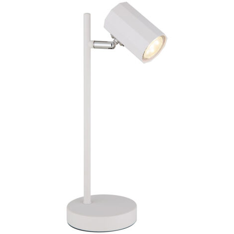 LED GU10 Foco Color Blanco Mate Rectangular 6 W, 1 Stück - Warmweiß, GU10 6.00W 230.00V