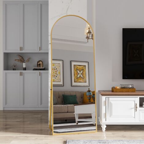 Specchio Da Parete HOMCOM 60x40 Cm – Cornice In Legno Naturale, Retrò, Per Bagno, Soggiorno O Camera, Montaggio Orizzontale O Verticale