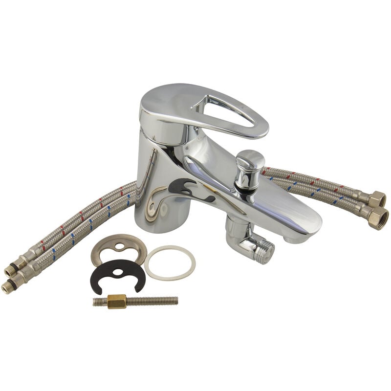 PaulGurkes Bidet Armatur Aufputz - Intimdusche Mit 120cm Schlauch