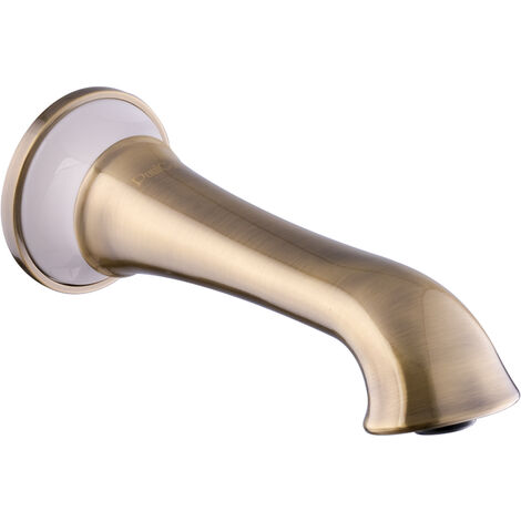 PaulGurkes Wanneneinlauf Messing Nostalgie Bronze Wasserhahn (1/3)