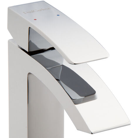 Design Waschtischarmatur Rund – Einhandmischer Aus Messing, Hochwertig Verchromt