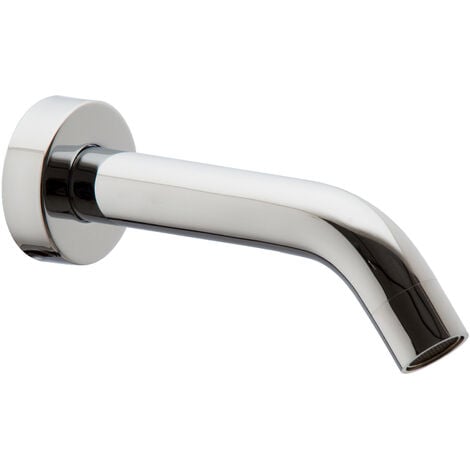 PaulGurkes Auslauf Waschtischarmatur 28cm - Massiv Messing Verchromt Mit Luftsprudler