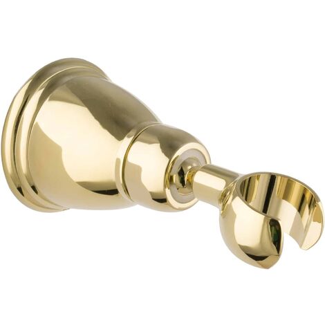 PaulGurkes Retro Halter für Handbrausen gold