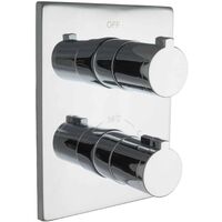 PaulGurkes Unterputz Thermostat Armatur Wannenmischer Brausebatterie eckig