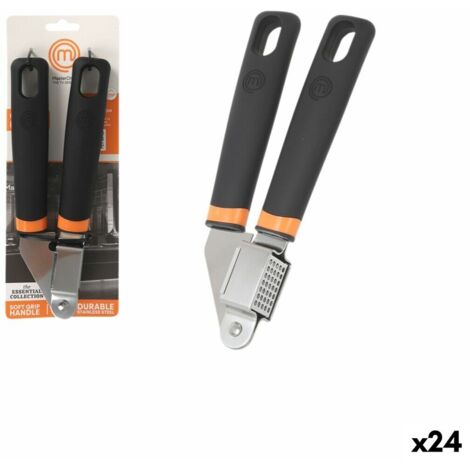 MOLIMOLI Pressa Aglio In Acciaio Inossidabile – Impugnatura Comoda, Antiscivolo E Super Resistente, Per Aglio, Zenzero E Spezie, Facile Da Pulire In Lavastoviglie