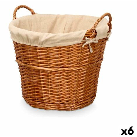 Cesto vimini naturale 40x19 H 9 cm