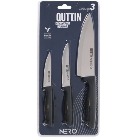 QUTTIN Set Di Coltelli Da Carne Madrid – 21 Cm, Lama Lunga