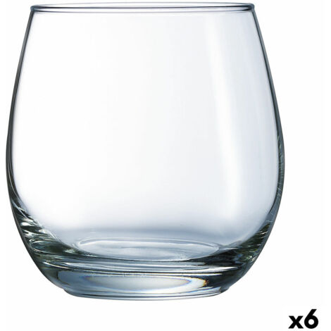 Luminarc Octime Diamond - Set di 6 bicchieri alti da 310 ml, lavabili