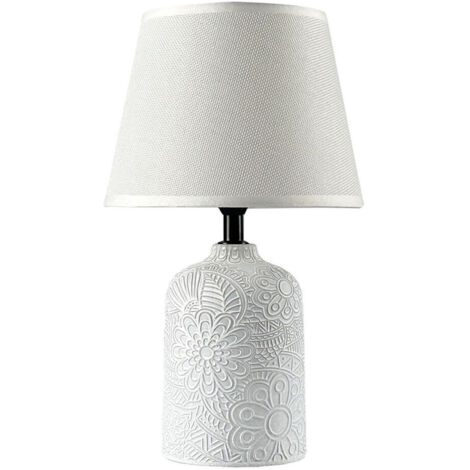 Lampada da tavoloPrimo bordeaux, in ceramica, BRILLIANT | Leroy Merlin
