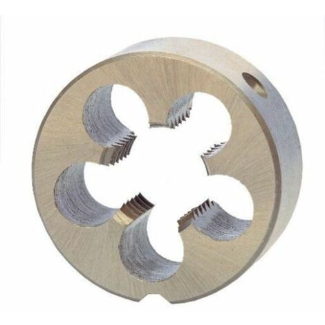 Sourcingmap 5#-40 - Fustella tonda per Filettatura a macchina, 0,8 cm, in acciaio, 6 g di precisione