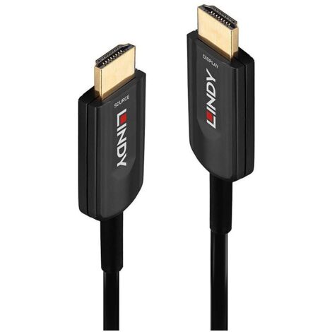 Cavo HDMI Lindy 36960 Anthra Line – 0.3 Metri, HDMI 2.0, 4K 60Hz, Placcato Oro