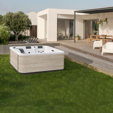 Spa rigide Happy 4 Kinedo - 5 places - Bois