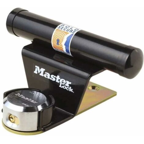 Master Lock – Cadenas antivol pour porte de garage – Anse cachée 71 mm en acier cémenté – Barre de sécurité avec vis de haute sécurité – Certifié Sold Secure (1/10)