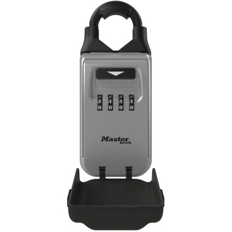 Master Lock – Coffre à clés avec serrure à combinaison – Métal durable – Dimensions 17,5 x 7,2 x 5,2 cm – Protection anti-intempéries - S274232