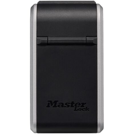 Master Lock – Coffret à clés de sécurité 5481EURD – Métal robuste – Capacité jusqu'à 10 clés – Code numérique personnalisable – Fixation murale incluse
