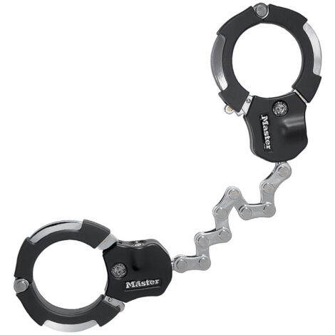 Master Lock – Antivol de cadre 55 cm en acier laminé – Résistance à la coupe – Système de fermeture à clé – Pour vélos et trottinettes - S274872