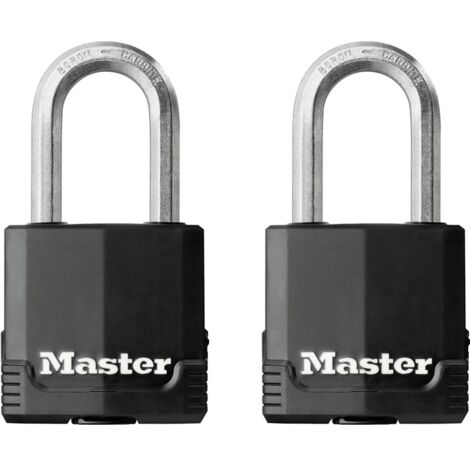 CADENAS EXCELL AVEC PROTECTION MASTER LOCK 48 X 38MM - LOT M115EURTLF