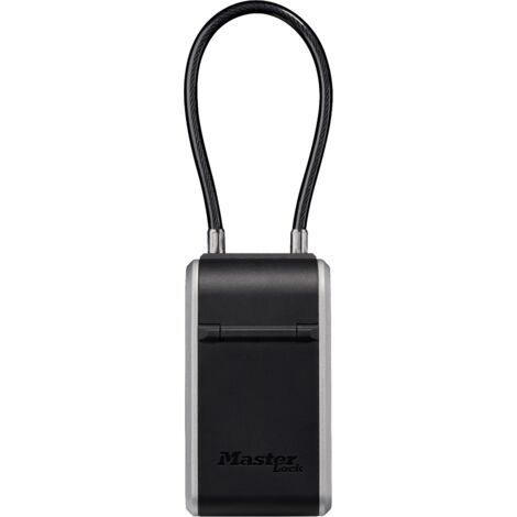 Master Lock – Boîte à clés avec anse amovible – Capacité jusqu'à 10 clés – Dimensions 19.6 x 7.6 x 5.6 cm – À code mécanique – 5482EURD
