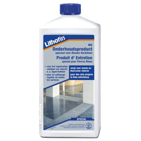 MN Produit d'Entretien Pierre Bleue - Entretien régulier des sols en pierre bleue - Lithofin - 5 L