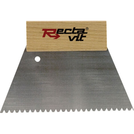 Peigne à colle B3 182 mm – Pour colle parquet – Répartition uniforme – Dosage précis – Compatible avec colles Rectavit