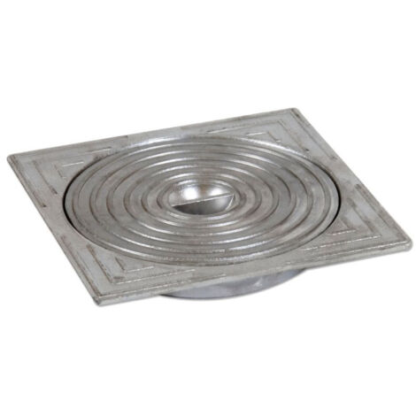 Couvercle en aluminium pour chambre de visite et skimmer de piscine LINE ECO -   47,9 x 47,9 cm