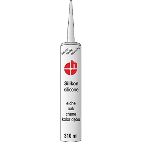 Silirub 2 - Mastic silicone neutre - Soudal - Cartouche de 290 ml Chêne (1/3)