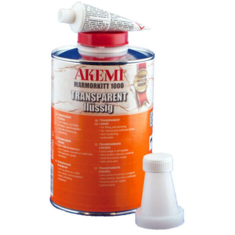 Marmorkitt 1000 Transparent - Colle liquide - Akemi - 900 ml