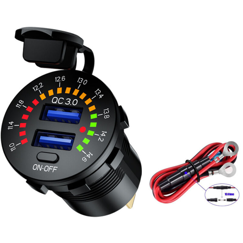Transmetteur FM Amélioré Bluetooth 5.0 Transmetteur FM Adaptateur Radio sans Fil Kit de Voiture Transmetteur FM Amélioré Bluetooth 5.0 Transmetteur FM Adaptateur Radio sans Fil Kit de Voiture