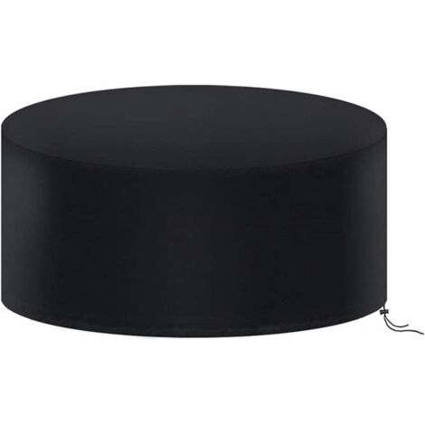 Housse pour Table de Jardin, Housse de Protection Bâche Imperméable pour Meubles Jardin et Hivernage Mobilier Salon de Jardin 135 x 135 x 75cm (200 x 94cm, Ronde) (1/5)