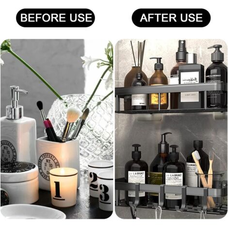 Belle Vous Etagere Salle De Bain Sans Percage Pour Brosse à Dents