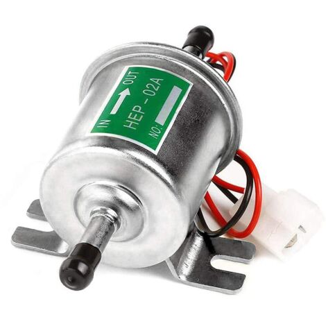 Aiducho – Pompe à essence électrique 12V – Module de pompe à carburant en métal – Pression 4-7 PSI – Débit 70 L/h – Installation facile 145x82x50 mm