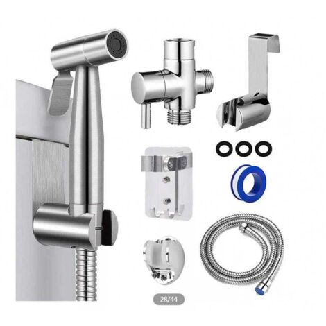 Robinet De Bidet Noir HUODAY – Laiton, Mural, Angle Réglable, Neuf