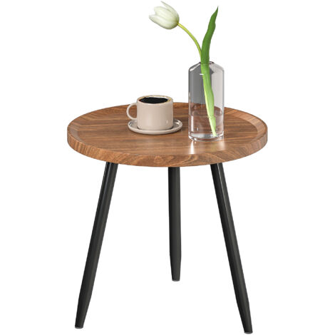 Hespéride Table D'Appoint Ronde Saona Diamètre 50cm En Acier - Idéale Intérieur Et Extérieur