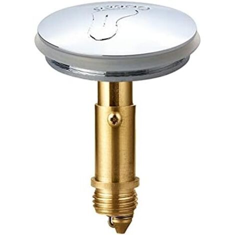 AIDUCHO Bonde Clic-Clac Pop-Up 43 Mm Pour Lavabo De Salle De Bain, Lavabo De Cuisine, Lavabo De Salle De Bain, Bouchon En Laiton Massif Plaqué Chrome (1/5)