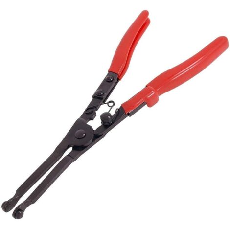 GROOFOO Pince à Collier de Serrage, Universelle Professionnelle de Retrait Rapide de Colliers de Tuyau d'échappement d'automobile pour pour tuyau d'essence Atelier de Carburant réparation Automobile (1/5)