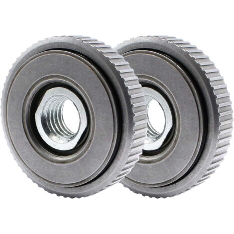 Meuleuses d'angle Bride de serrage rapide/verrouillage rapide/écrou à libération rapide M 14 pour toutes les meuleuses d'angle,1/2 pièces pour meuleuse d'angle - Accessoires pour fixation et desserrag (1/5)