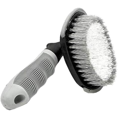 Brosse de nettoyage pour pneus de voiture et moto en forme de T en nylon doux anti-rayures (1/5)