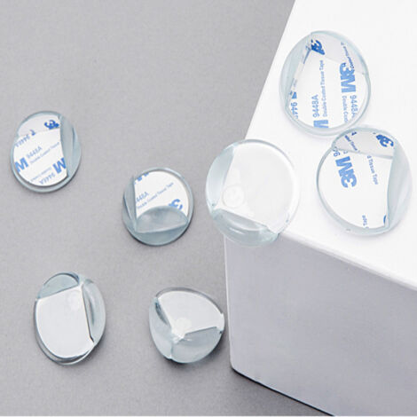 AIDUCHO 12 Protections D'angles, Cache Coins, Protection De Table Bébé Avec Stickers Colle Extra Forte - Protection Type Balls (1/5)