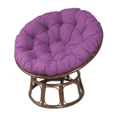 YIDOMDE Coussins pour chaises de jardin rond coussin chaise swing chaise hamac rond coussin rond siège d'oiseau de chaise de nid chaise coussin panier pendante tapis rond for la maison 50x50CM ( Color