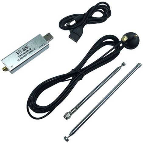 GROOFOO Récepteur Radio,Logiciel en Bande Pleine Bande 0.1MHz-1.7GHz Radio HF FM Récepteur,Bande aviation ADSB GROOFOO (1/5)