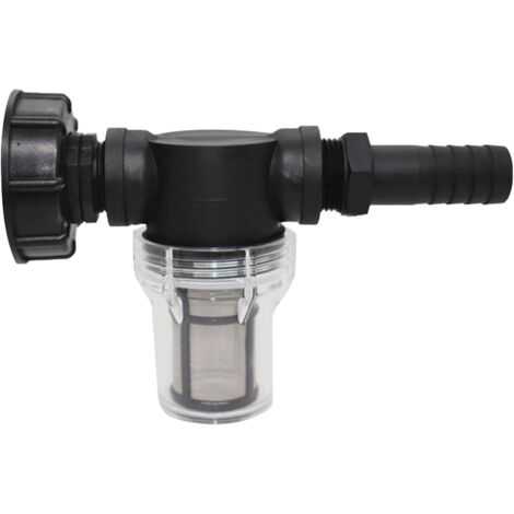 GROOFOO Adaptateur de réservoir IBC avec Filtre, Adaptateur pour IBC, Raccords de réservoir Joint de Tuyau PE, pour IBC Raccords Adaptateur (1/5)