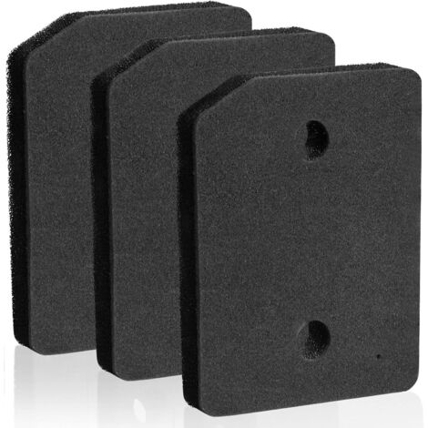 GROOFOO 3 Pièces Filtres pour Sèche-linge Miele 9164761, Filtre Éponge pour Sèche-linge Filtre en Mousse, Tapis Filtrant, Sèche-linge à Pompe à Chaleur 20x15.5x3 CM (1/5)