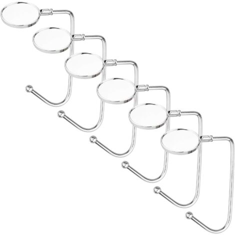 GROOFOO Porte-bas de Noël 6 pièces,cheminée de bas de Noël,porte-sac pour table Cheminée de porte-bas de Noël,cheminée de crochet de porte-bas de Noël du père Noël pour bas de Noël GROOFOO (1/5)
